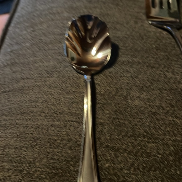 5 Serving Pieces 18/10 Wallace Casino Pattern - Picture 4 of 6